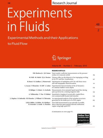 Experiments in Fluids 2/2010