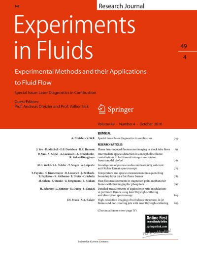 Experiments in Fluids 4/2010