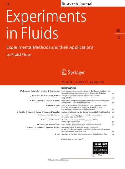 Experiments in Fluids 2/2011
