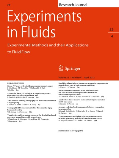 Experiments in Fluids 4/2012