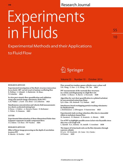 Experiments in Fluids 10/2014