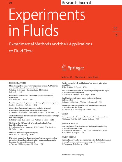 Experiments in Fluids 6/2014