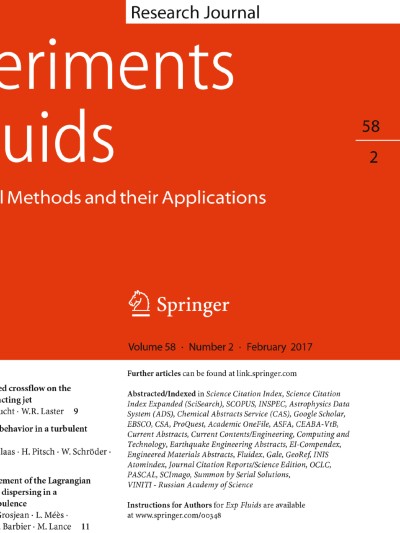 Experiments in Fluids 2/2017