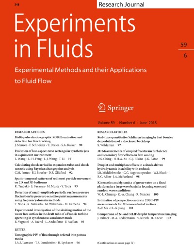 Experiments in Fluids 6/2018