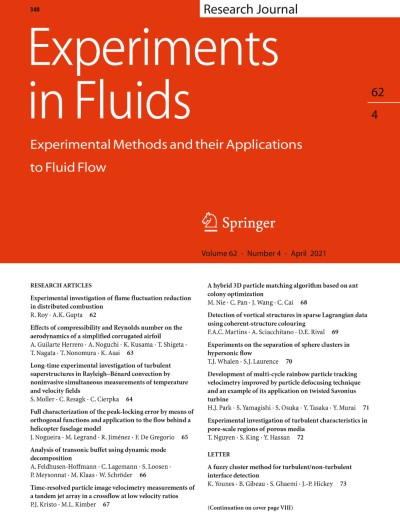 Experiments in Fluids 4/2021