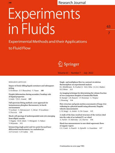 Experiments in Fluids 7/2022