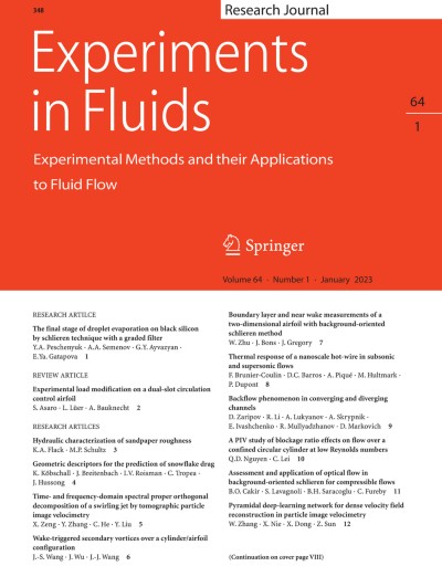 Experiments in Fluids 1/2023