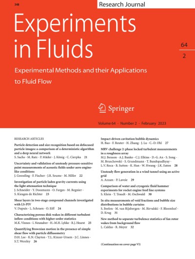 Experiments in Fluids 2/2023