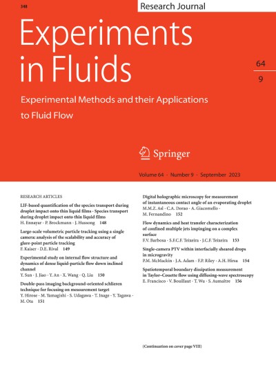 Experiments in Fluids 9/2023