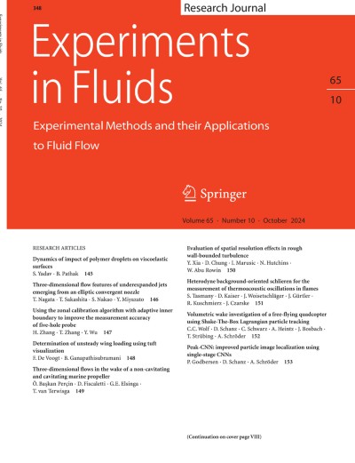 Experiments in Fluids 10/2024