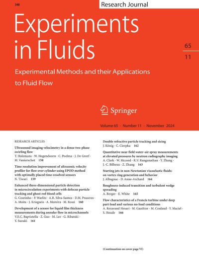 Experiments in Fluids 11/2024