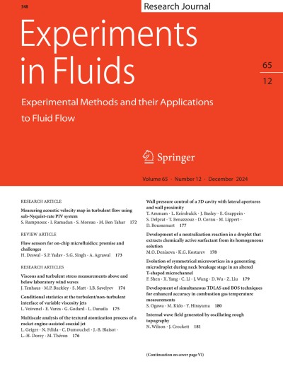 Experiments in Fluids 12/2024