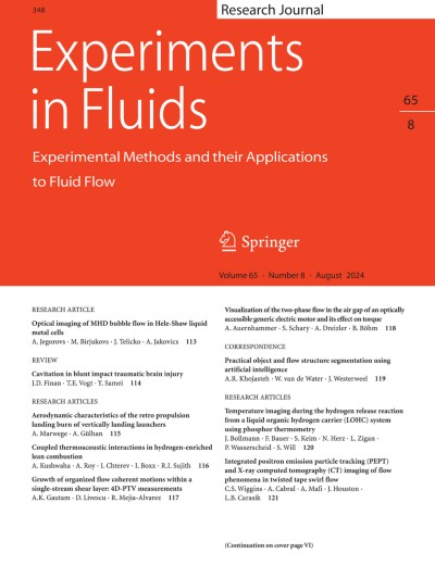Experiments in Fluids 8/2024