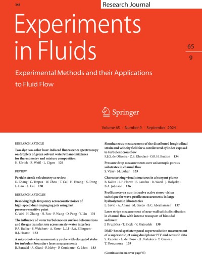 Experiments in Fluids 9/2024