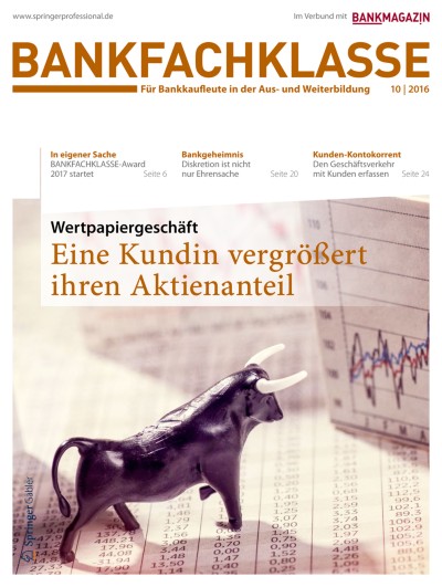 Bankfachklasse 10/2016