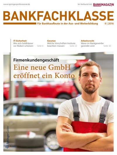 Bankfachklasse 9/2016