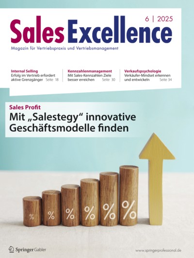 Soeben erschienen: Sales Excellence 6/2025