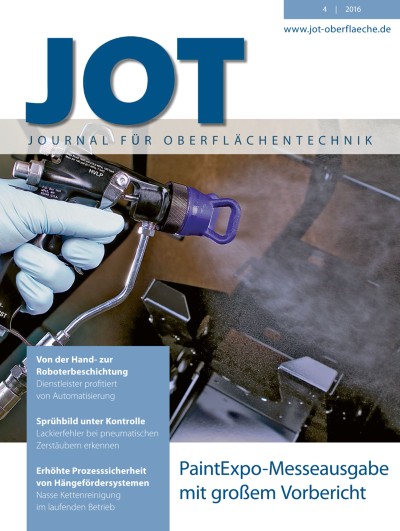 Link zu Zeitschrift JOT Journal für Oberflächentechnik
