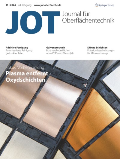 JOT Journal für Oberflächentechnik 11/2024
