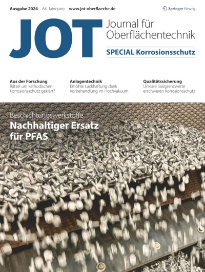 JOT Journal für Oberflächentechnik 4/2024