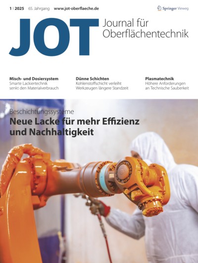 JOT Journal für Oberflächentechnik 1/2025