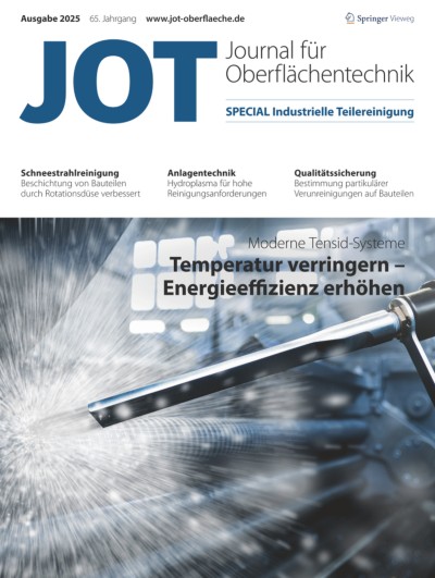 JOT Journal für Oberflächentechnik 1/2025