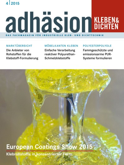 adhäsion KLEBEN & DICHTEN 4/2015