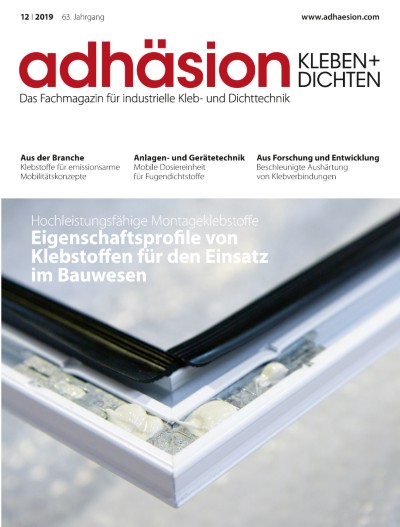 adhäsion KLEBEN & DICHTEN 12/2019