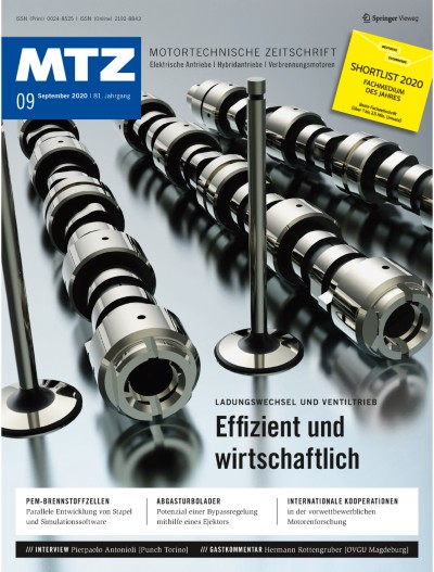 MTZ - Motortechnische Zeitschrift 9/2020