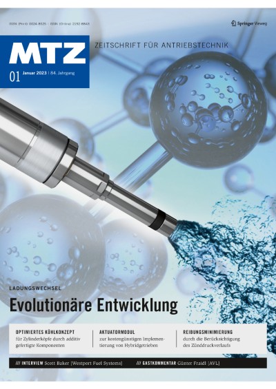 MTZ - Motortechnische Zeitschrift 1/2023