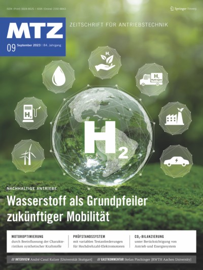 MTZ - Motortechnische Zeitschrift 9/2023