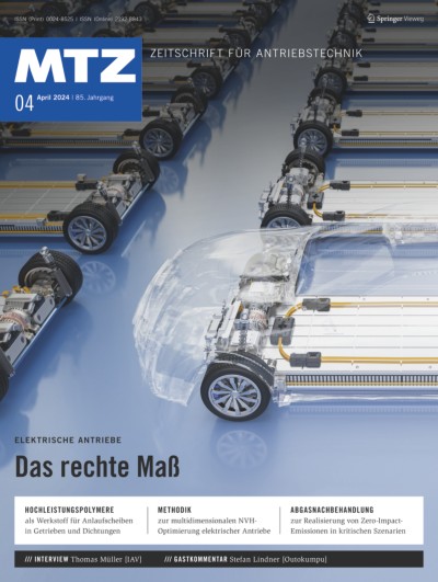 MTZ - Motortechnische Zeitschrift 4/2024