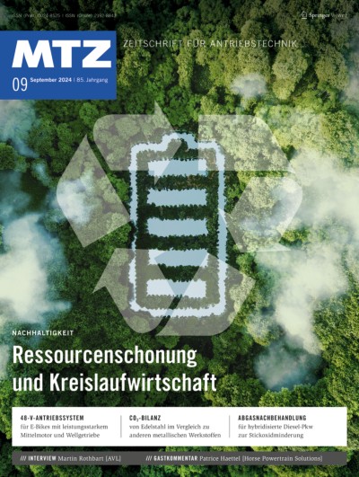 MTZ - Motortechnische Zeitschrift 9/2024