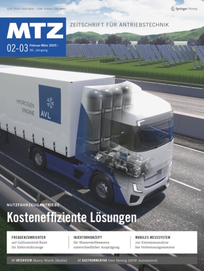 MTZ - Motortechnische Zeitschrift 2-3/2025