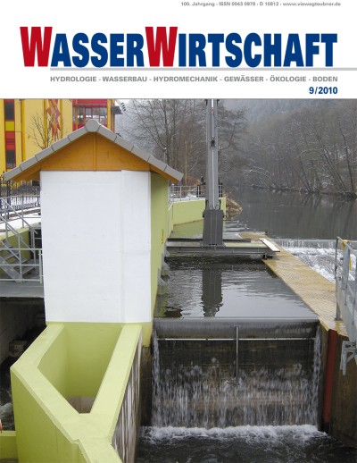 WASSERWIRTSCHAFT 9/2010