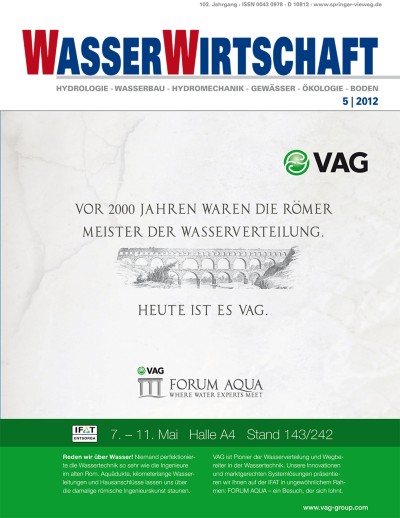 WASSERWIRTSCHAFT 5/2012