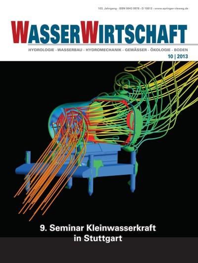 WASSERWIRTSCHAFT 10/2013