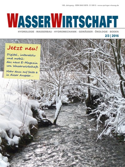 WASSERWIRTSCHAFT 2-3/2016