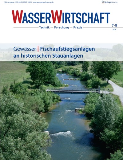 WASSERWIRTSCHAFT 7-8/2016