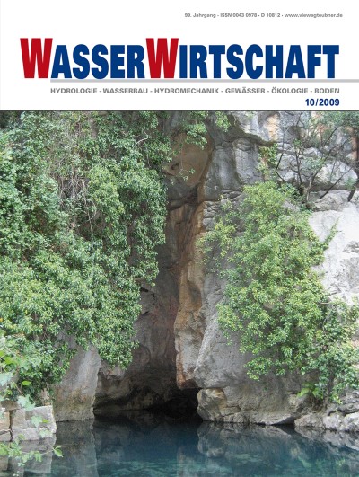 WASSERWIRTSCHAFT 10/2009