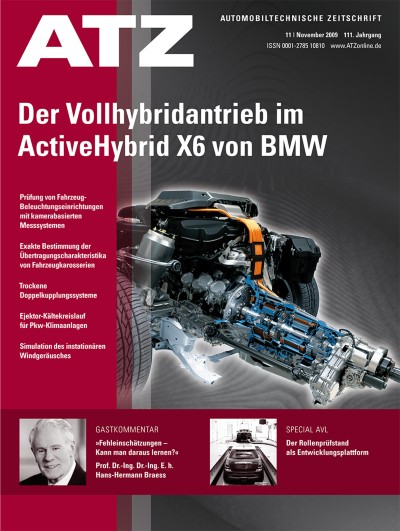 ATZ - Automobiltechnische Zeitschrift 11/2009
