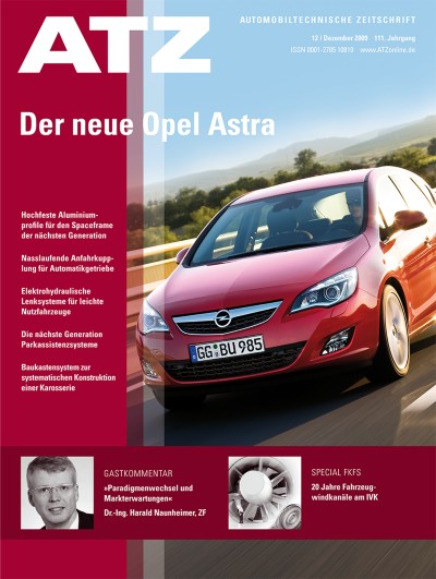 ATZ - Automobiltechnische Zeitschrift 12/2009