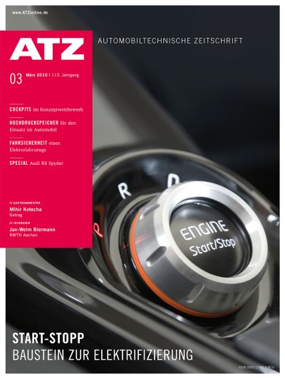 ATZ - Automobiltechnische Zeitschrift 3/2010