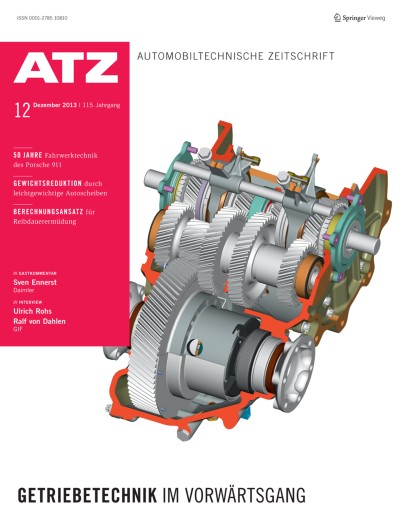 ATZ - Automobiltechnische Zeitschrift 12/2013