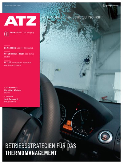 ATZ - Automobiltechnische Zeitschrift 1/2014