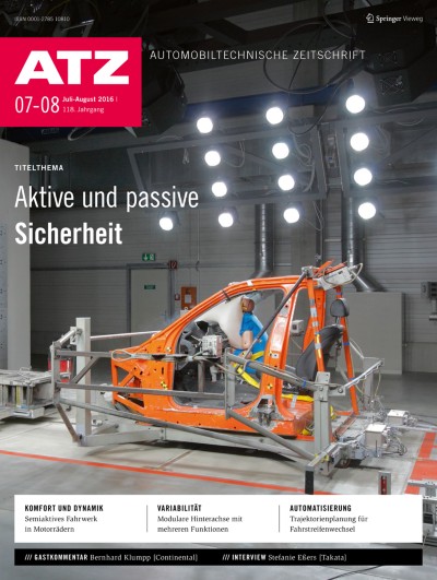 ATZ - Automobiltechnische Zeitschrift 7-8/2016