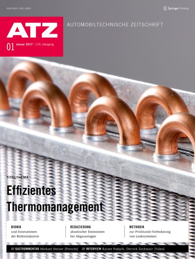 ATZ - Automobiltechnische Zeitschrift 1/2017