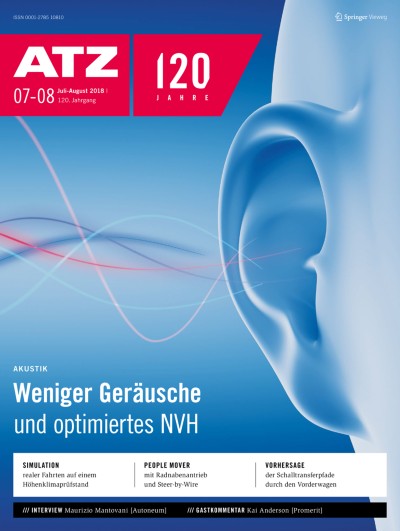 ATZ - Automobiltechnische Zeitschrift 7-8/2018