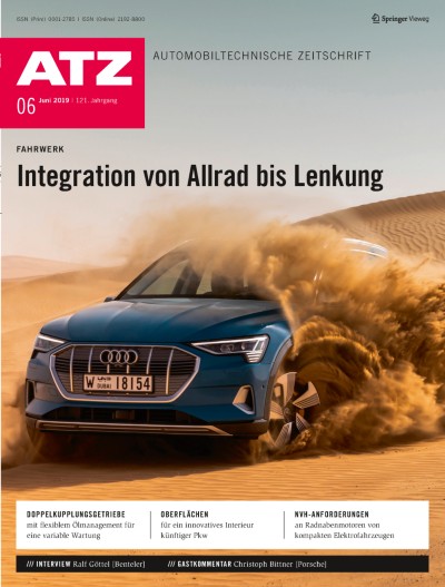 ATZ - Automobiltechnische Zeitschrift 6/2019