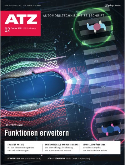 ATZ - Automobiltechnische Zeitschrift 2/2021